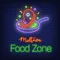 Midtown Food Zone Neon Sign - Custom Pro Prints