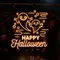 Happy Halloween Two Ghosts Neon Sign - Custom Tees Today