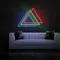 Triangles Neon Sign - Custom Pro Prints