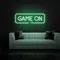 GAME ON Greeny Neon Sign - Custom Pro Prints