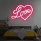 Heart Love Neon Sign - Custom Pro Prints