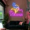 Vikings Neon Sign - Custom Pro Prints