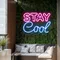 Stay Cool Neon Sign - Tote Bags Now