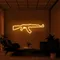 Cool Rifle Neon Sign - Custom Tees Today