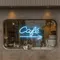 Cafe Window Neon Sign - Custom Pro Prints