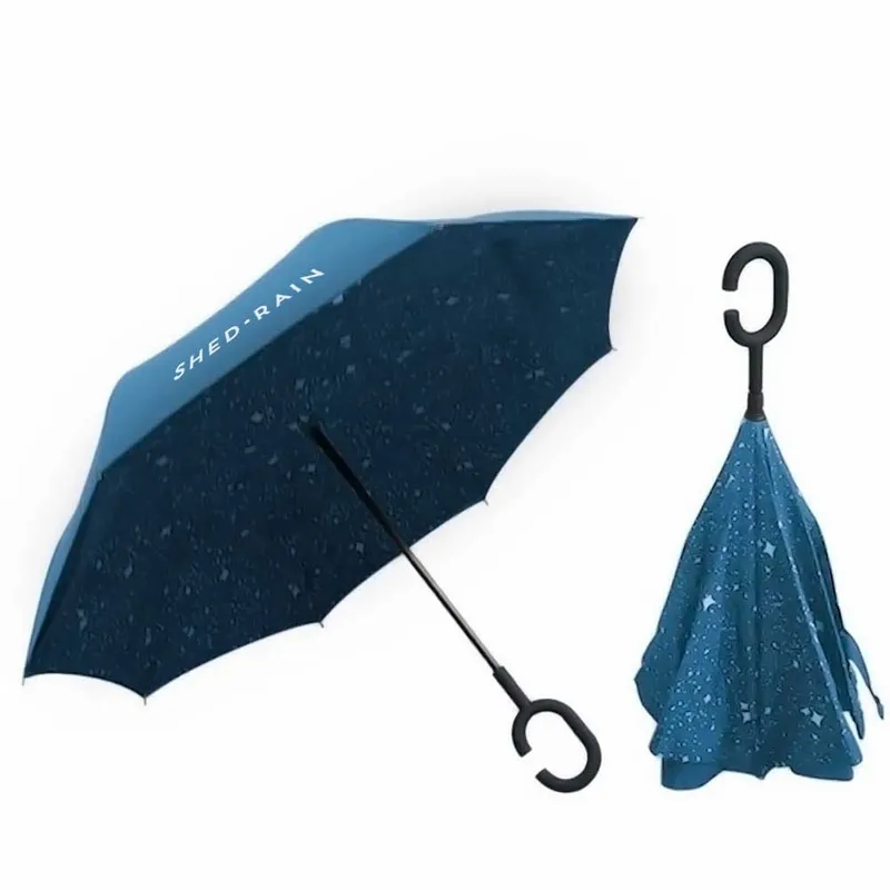 Reverse Open Umbrella - 48 in Arc - Custom Tees Today