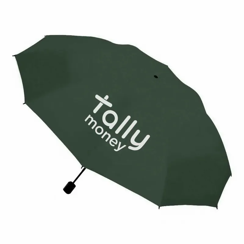 Auto Folding Umbrella - 42 In Arc - Custom Tees Today