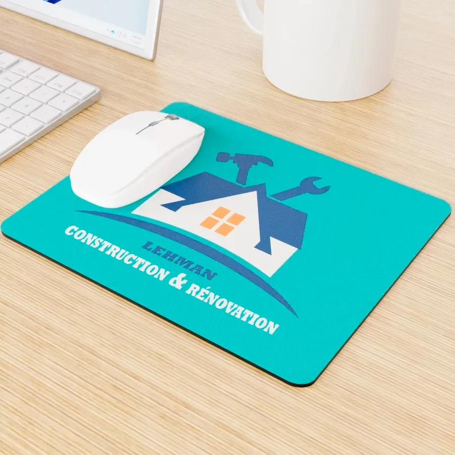 Tapis de souris antidérapant en Néoprène - Imprint Now - FR