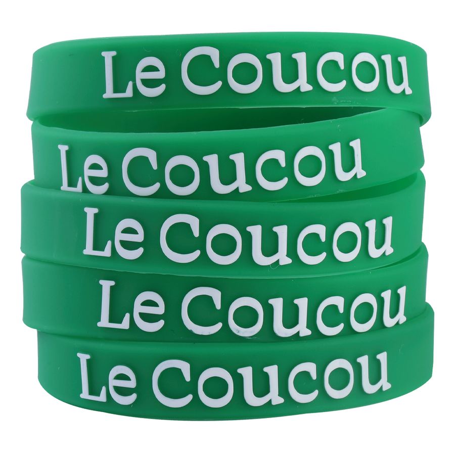 Bracelets texte 3D en couleur - Imprint Now - FR