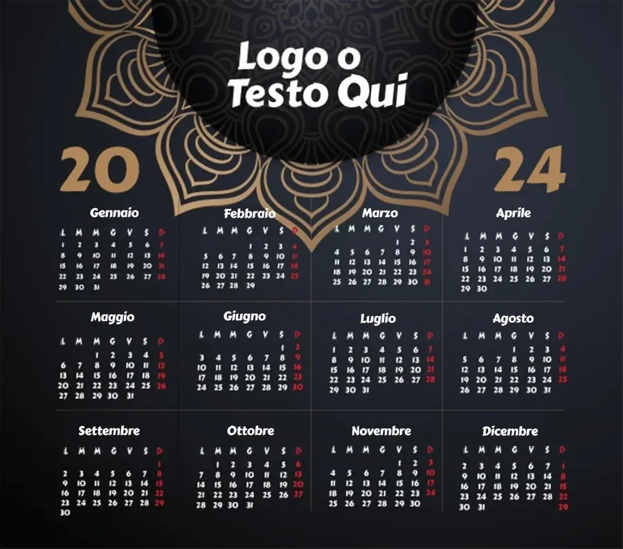 Tappetino per Mouse Decorativo Mandala/Oriental - Imprint Now - IT