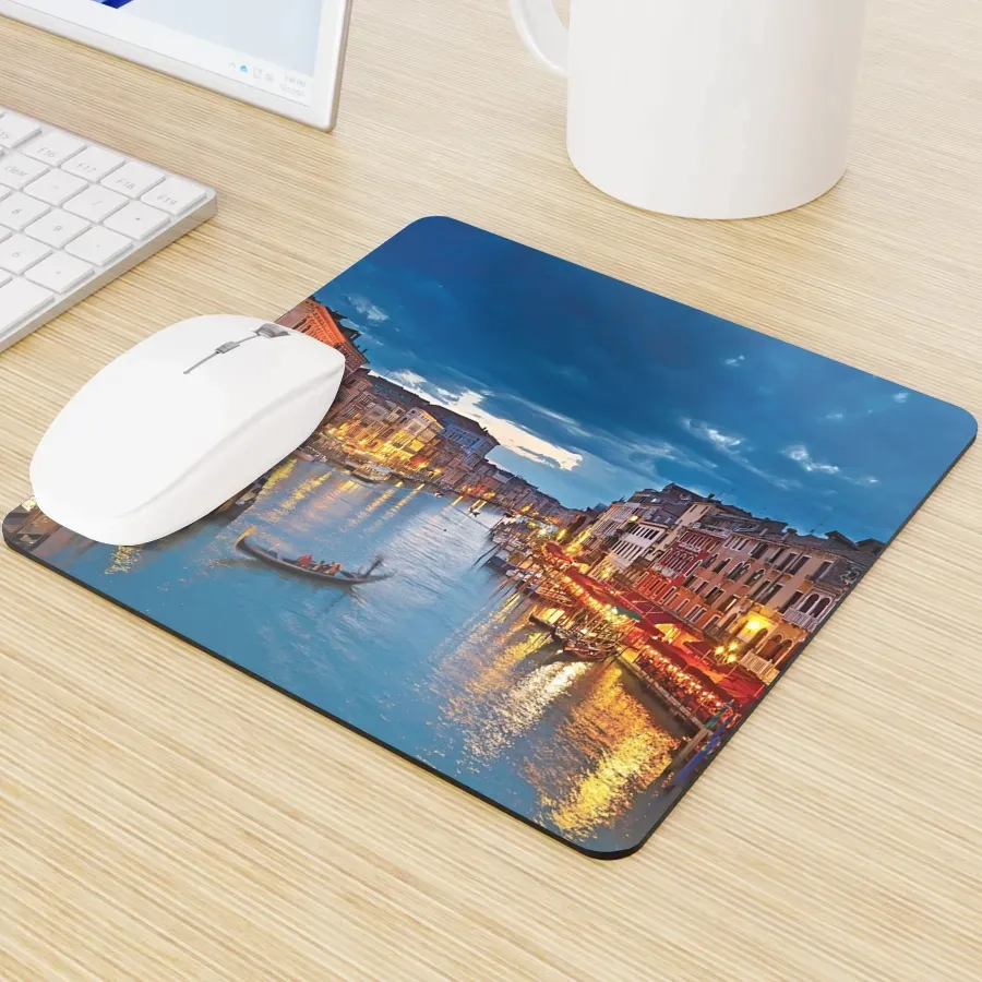 Tappetini per Mouse Rettangolari Personalizzati - Imprint Now - IT