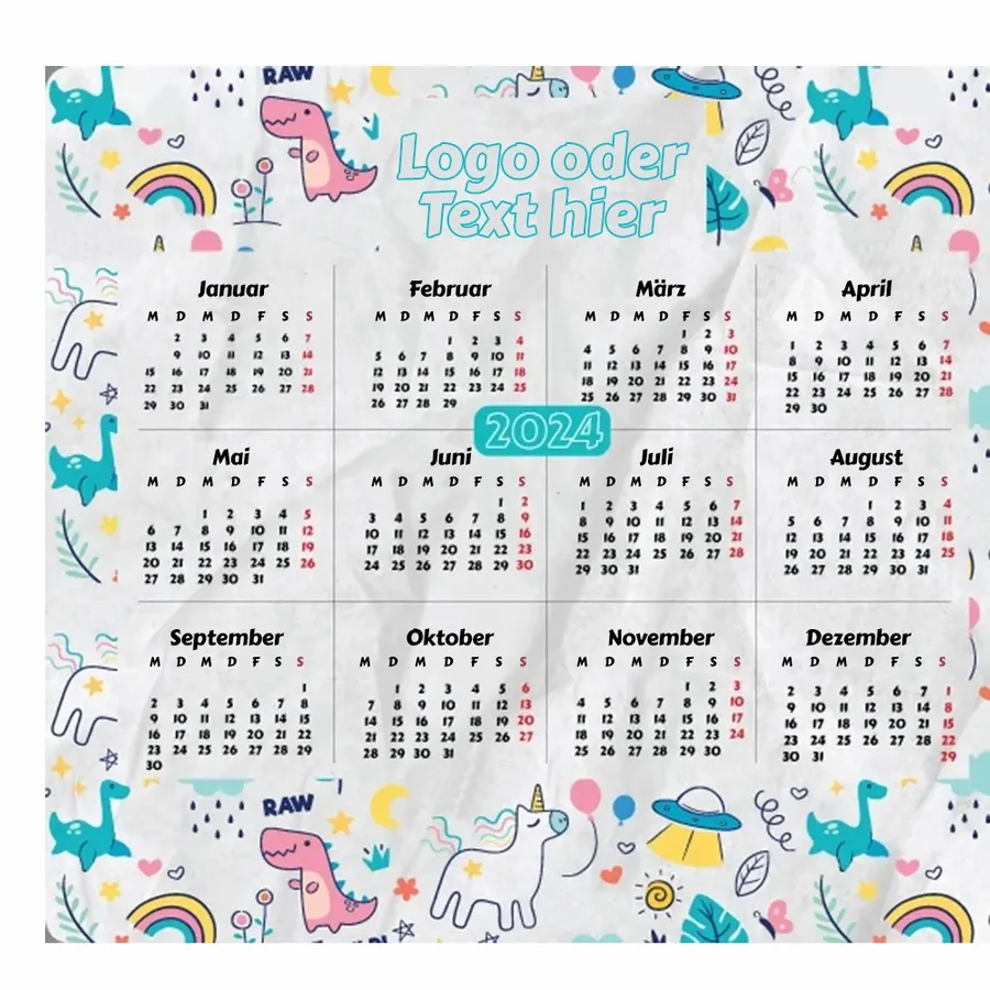 Niedliches, Skurriles Mauspad für Kinder - Imprint Now - DE