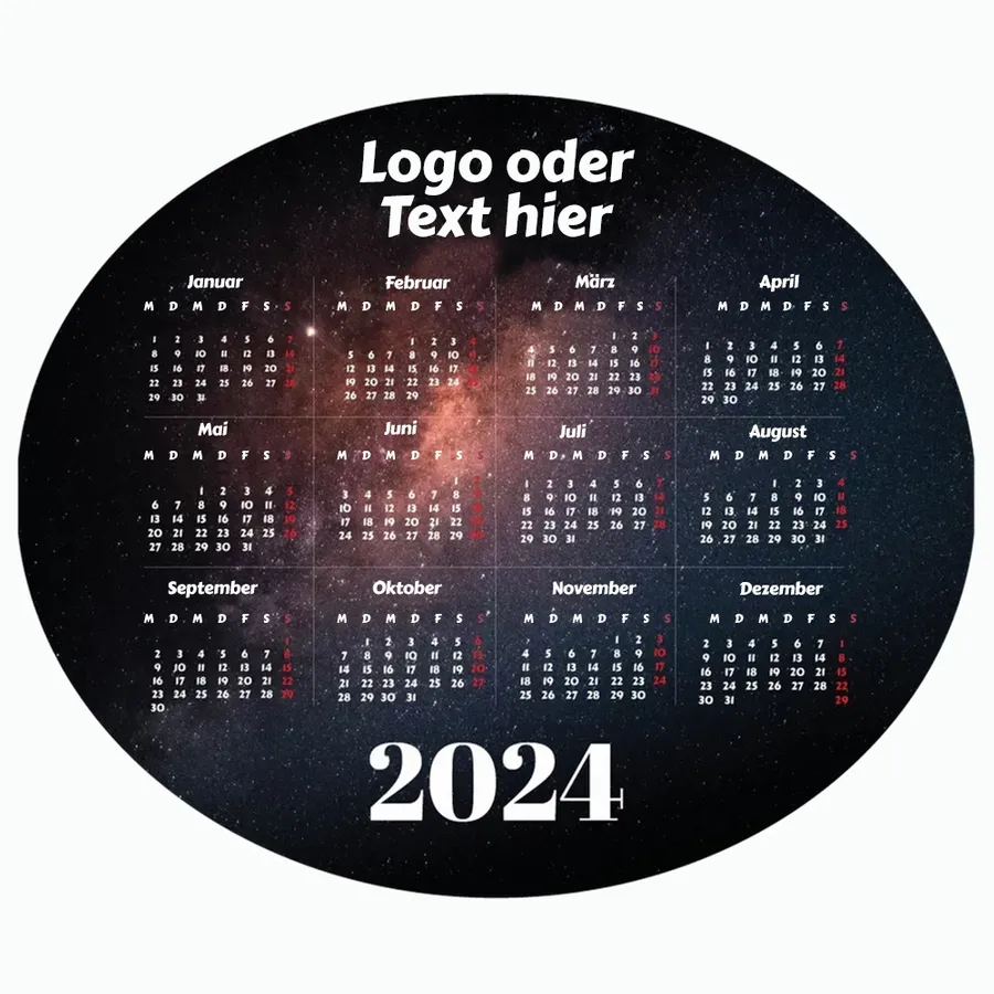 Weltraum & Galaxie Thema Mauspad - Imprint Now - DE