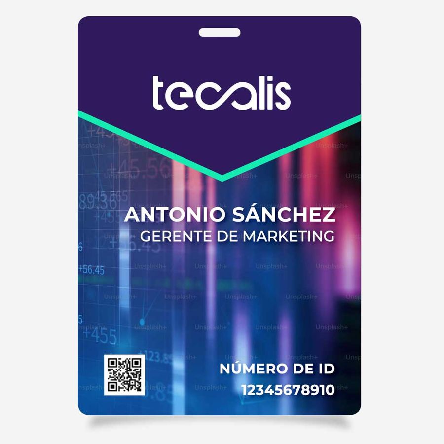 Tarjeta de Identificación Personalizadas - Imprint Now - ES