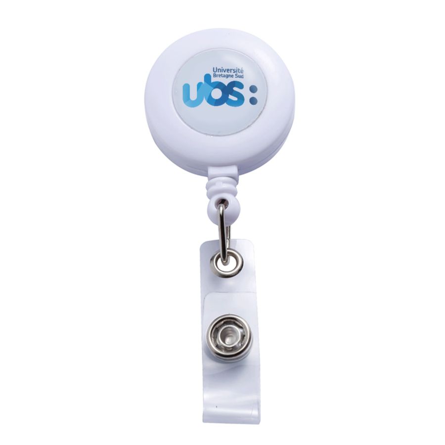 Enrouleur de badge style B - Imprint Now - FR