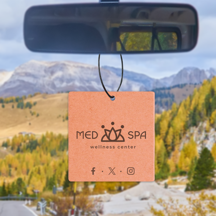 Eco Kraft Paper Air Freshener - Custom Tees Today