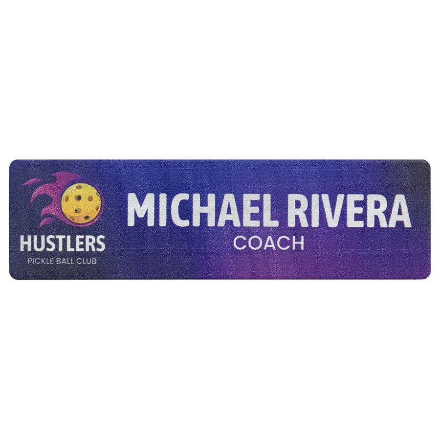 UV Printed Name Badges - Custom Tees Today