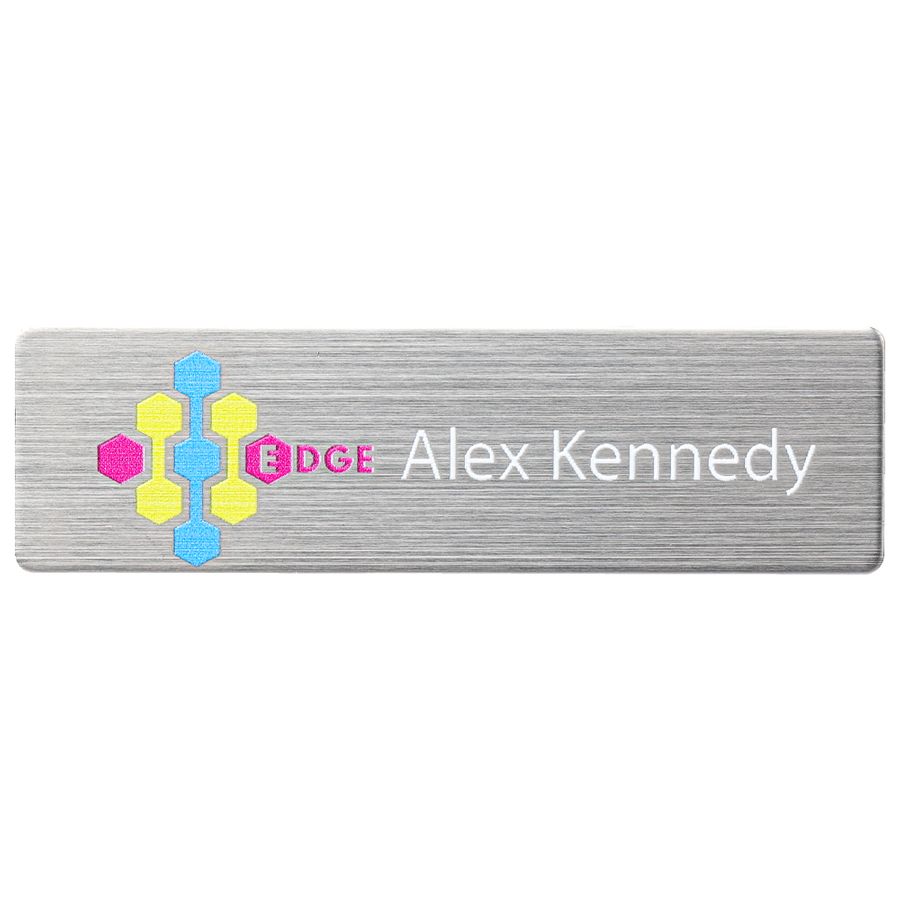 UV Printed Name Badges - Custom Tees Today