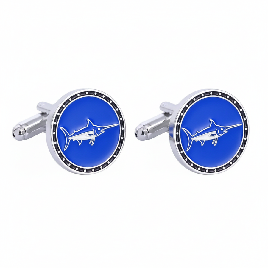 Soft Enamel Cufflinks - Tote Bags Now