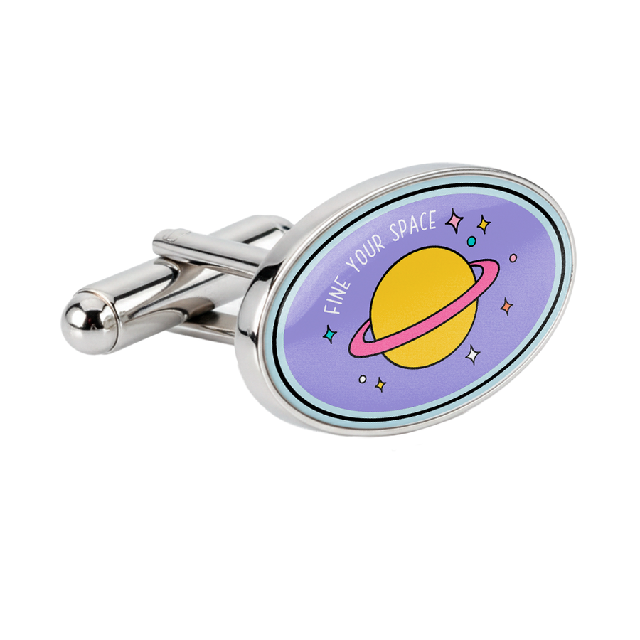 Epoxy Cufflinks - Tote Bags Now