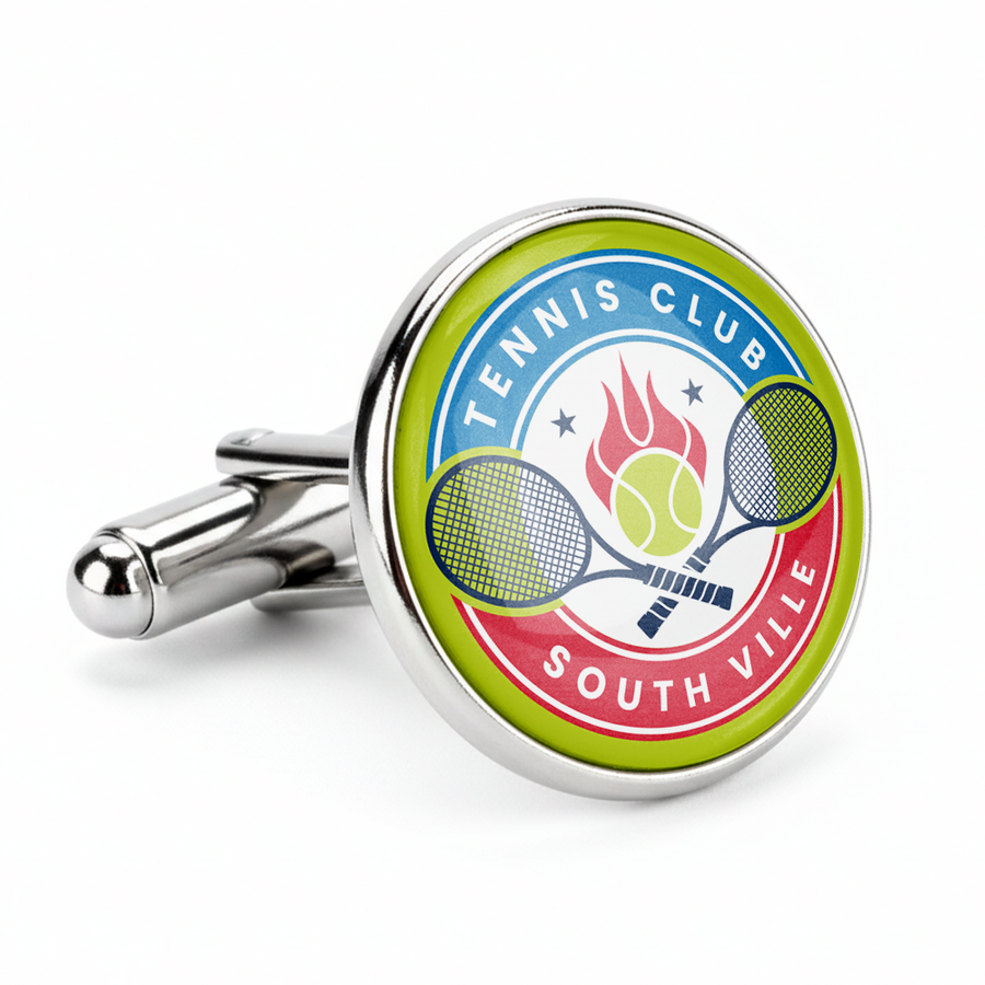 Epoxy Cufflinks - Tote Bags Now