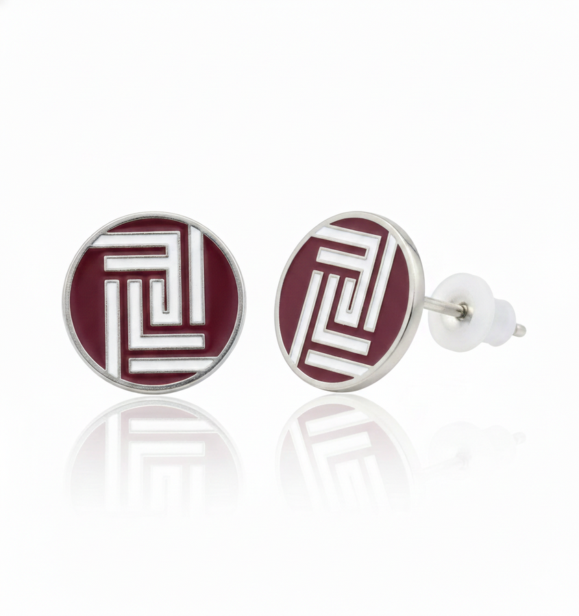 Soft Enamel Metal Earrings - Custom Tees Today