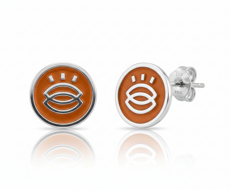 Soft Enamel Metal Earrings - Custom Tees Today