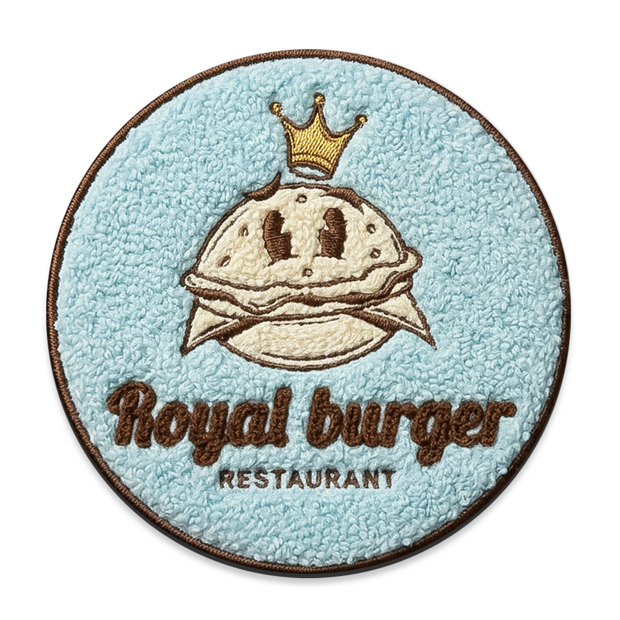 Chenille Button Pins - Custom Pro Prints