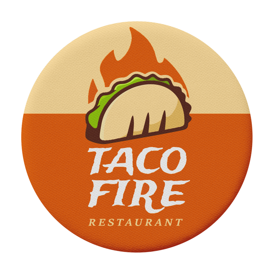 Woven Button Pins - Custom Pro Prints