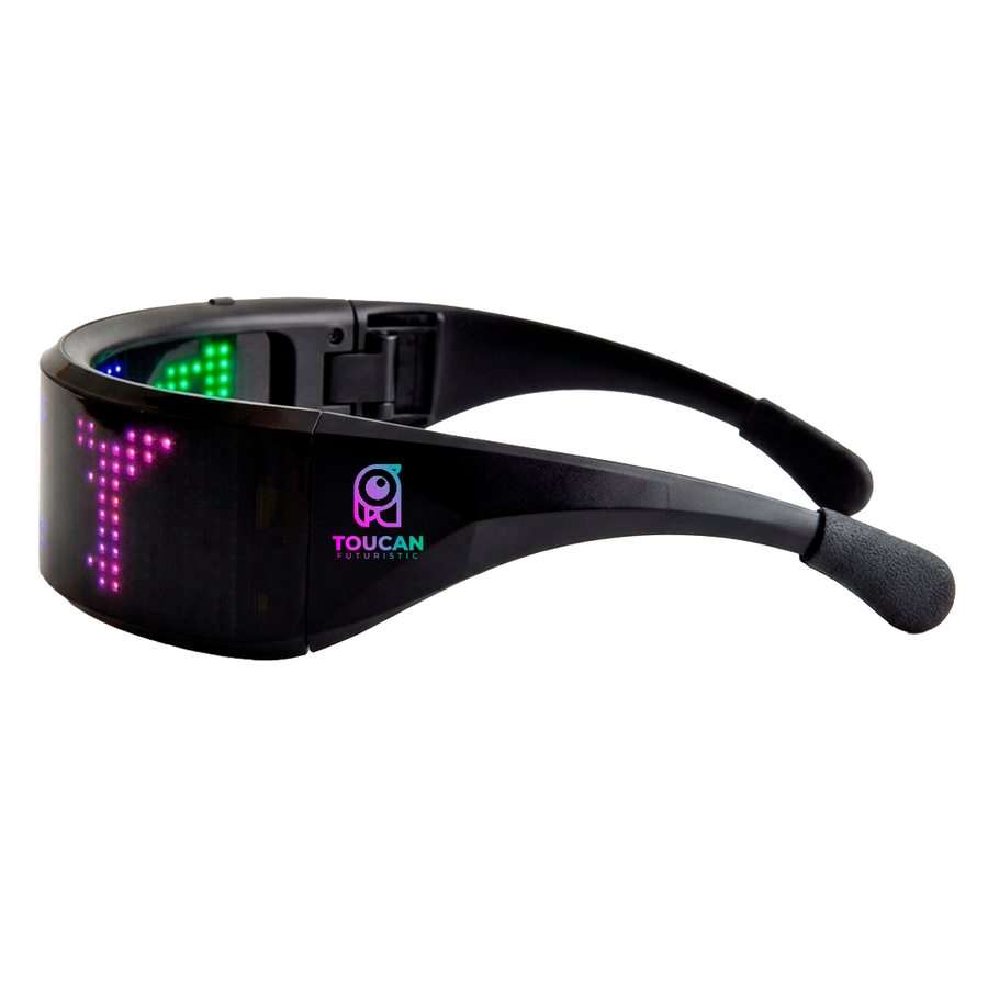 LED Light Up Glasses with Bluetooth - Stealth Promo Co