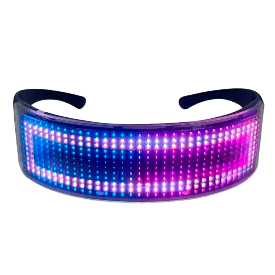 LED Light Up Glasses with Bluetooth - Stealth Promo Co