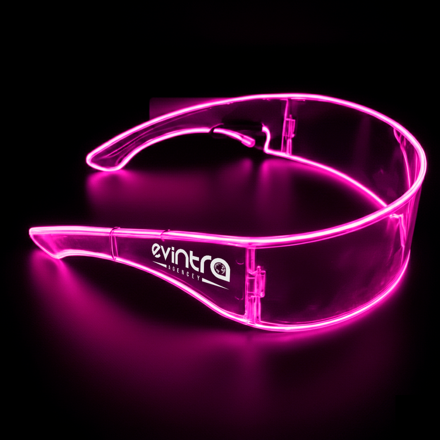 Light Up Cyber Glasses - Stealth Promo Co