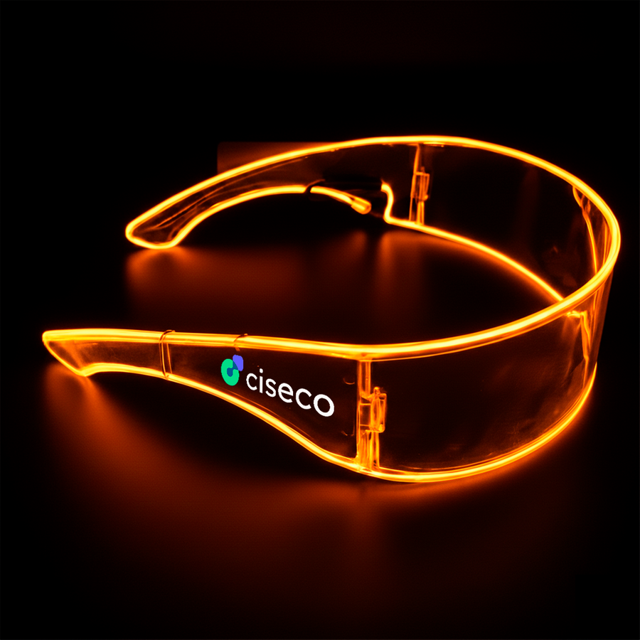 Light Up Cyber Glasses - Stealth Promo Co