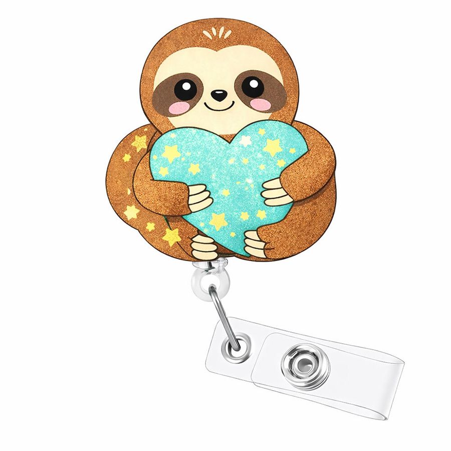 Custom Shape Acrylic Badge Reel - Custom Tees Today