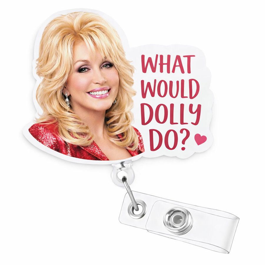 Custom Shape Acrylic Badge Reel - Custom Tees Today