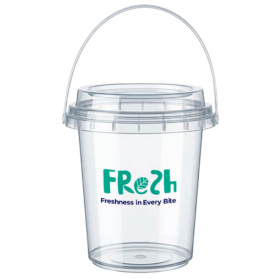 Premium Transparent Drink Buckets - Custom Tees Today