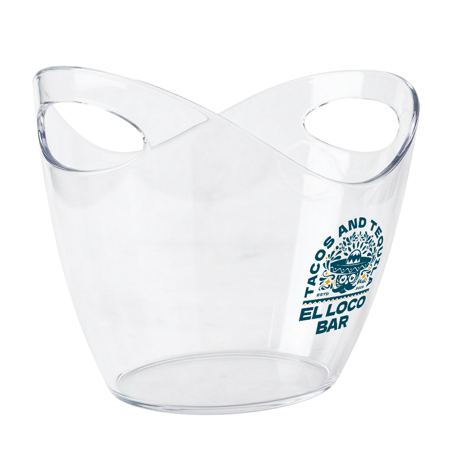 Curved Dual-Handle Drink Buckets - Custom Tees Today