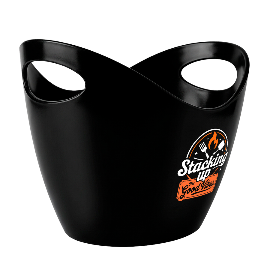 Curved Dual-Handle Drink Buckets - Custom Tees Today