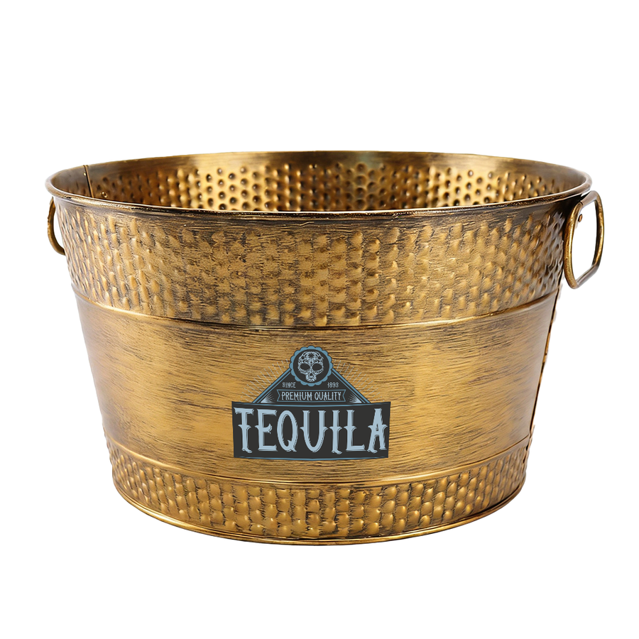 Galvanized Beverage & Ice Buckets - Custom Tees Today