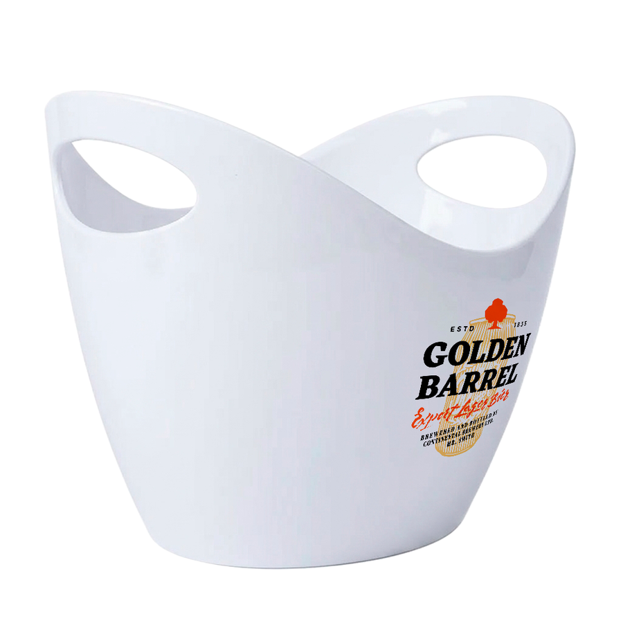Curved Dual-Handle Drink Buckets - Custom Tees Today