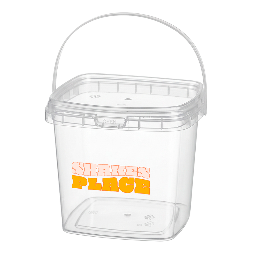 Square Transparent Drink Buckets - Custom Tees Today