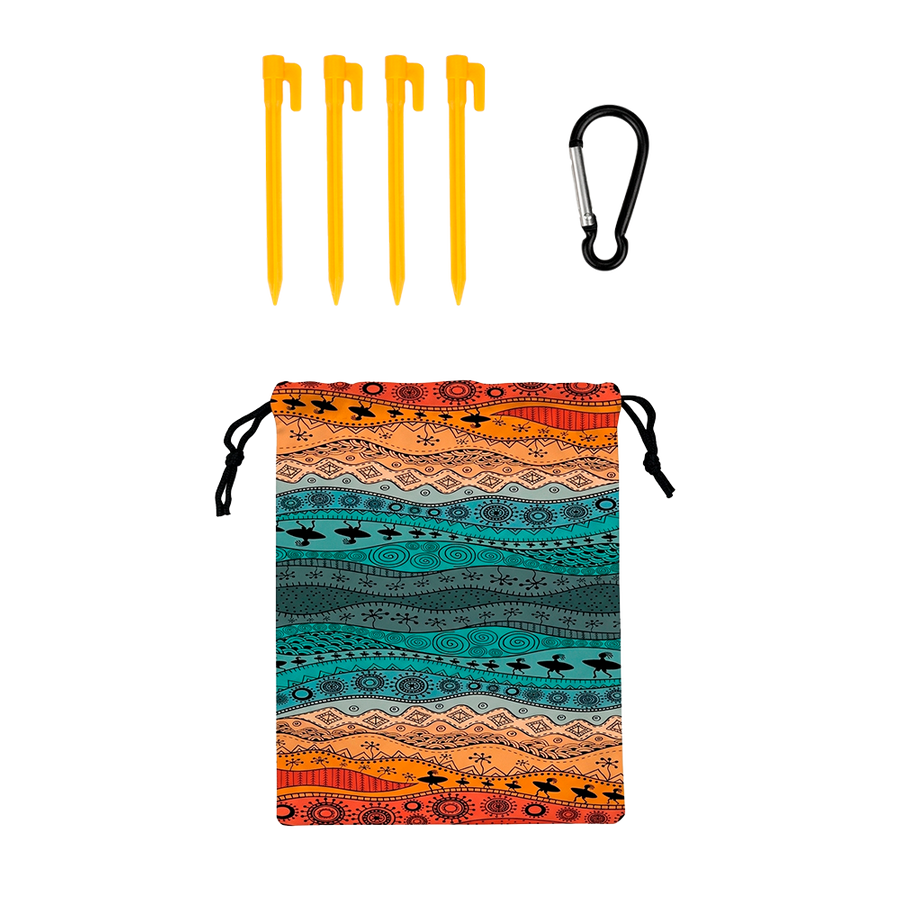 Windproof Beach Mats - Custom Shoe Charm