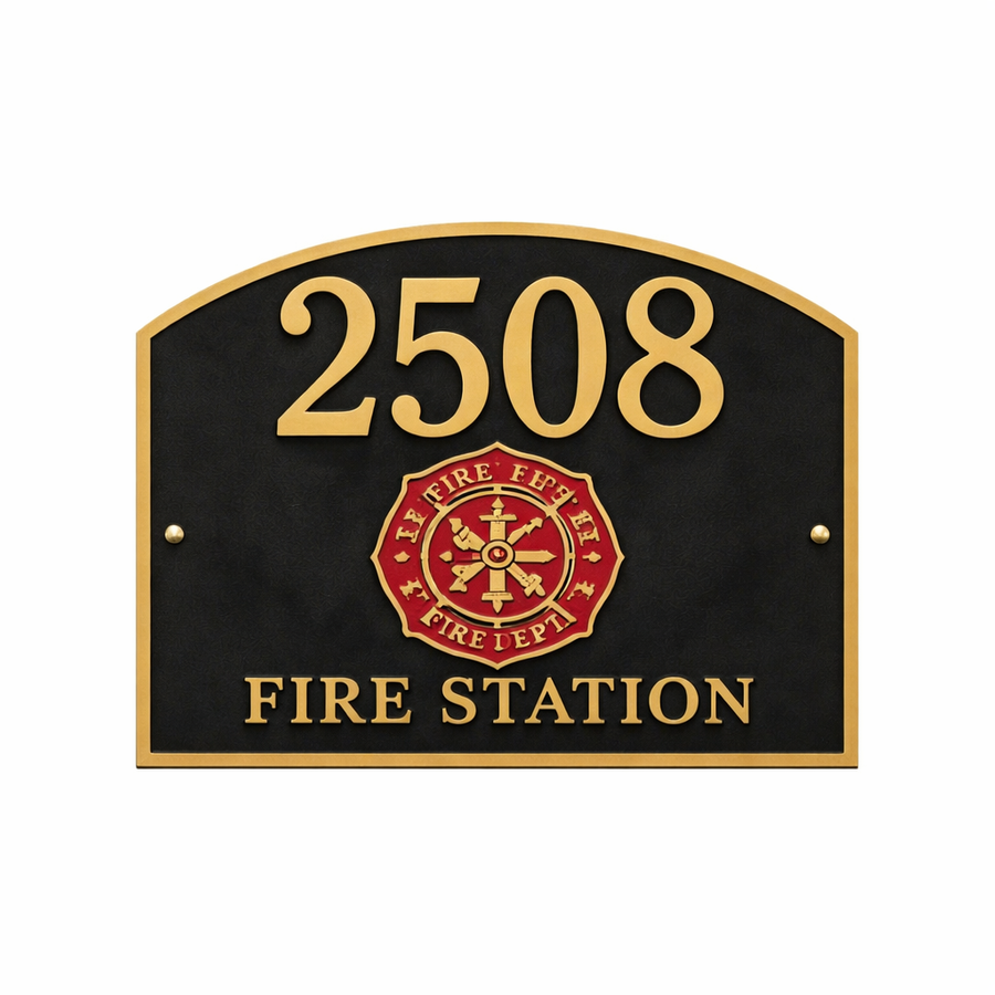 Cast Metal House Signs - Custom Shoe Charm