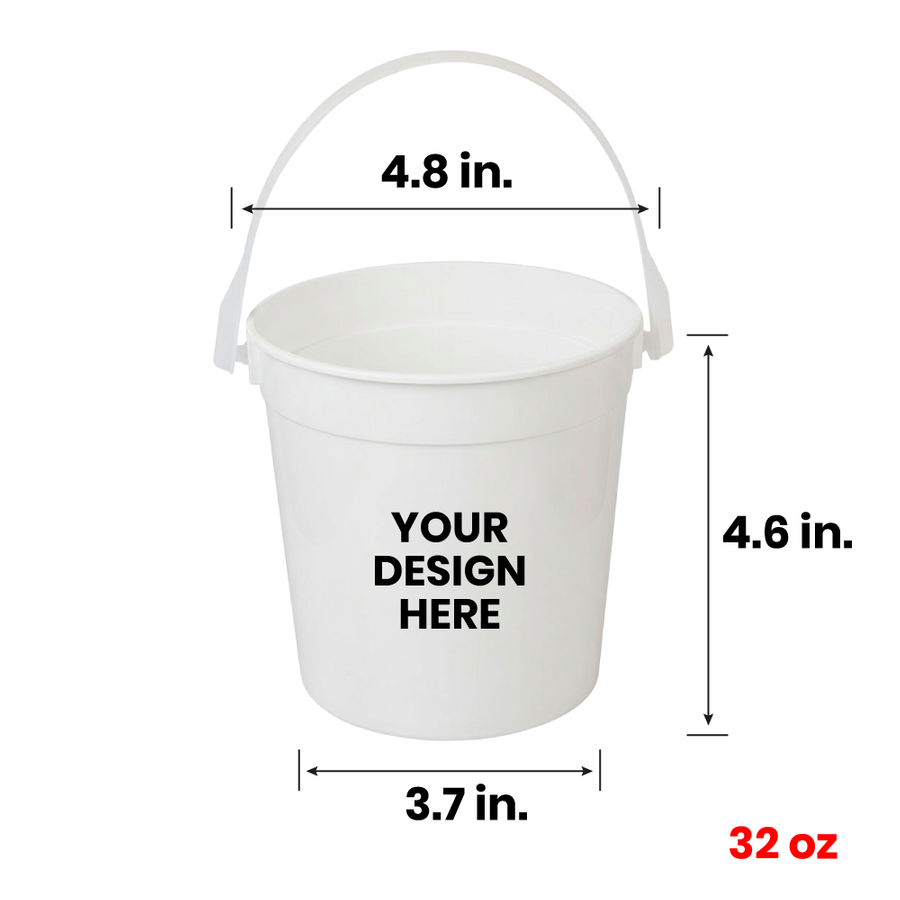 Colored Drink Buckets - Custom Tees Today