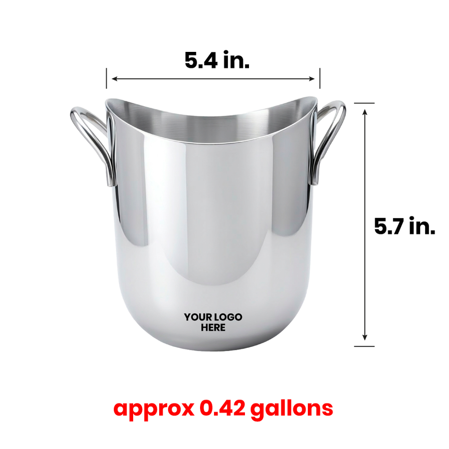 Stainless Steel Party Buckets - Custom Tees Today
