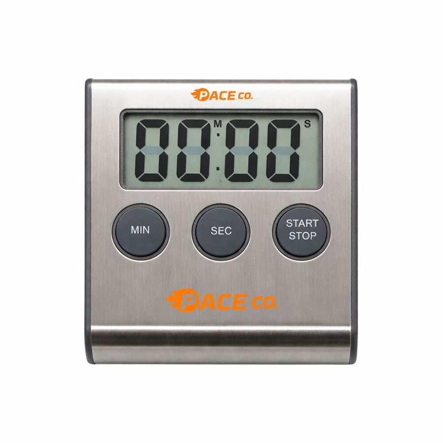 Brushed Steel Timers - Custom Tees Today