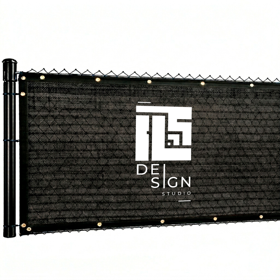 Custom 85% Blockage Fence Screen - Custom Tees Today