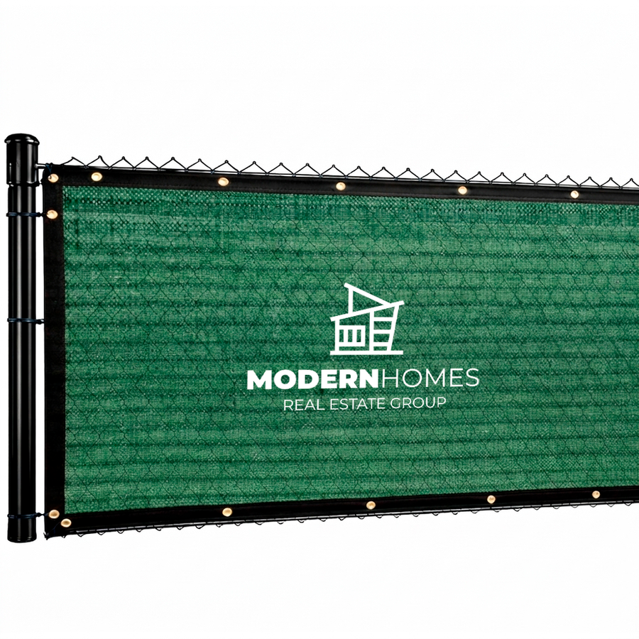 Custom 85% Blockage Fence Screen - Custom Tees Today