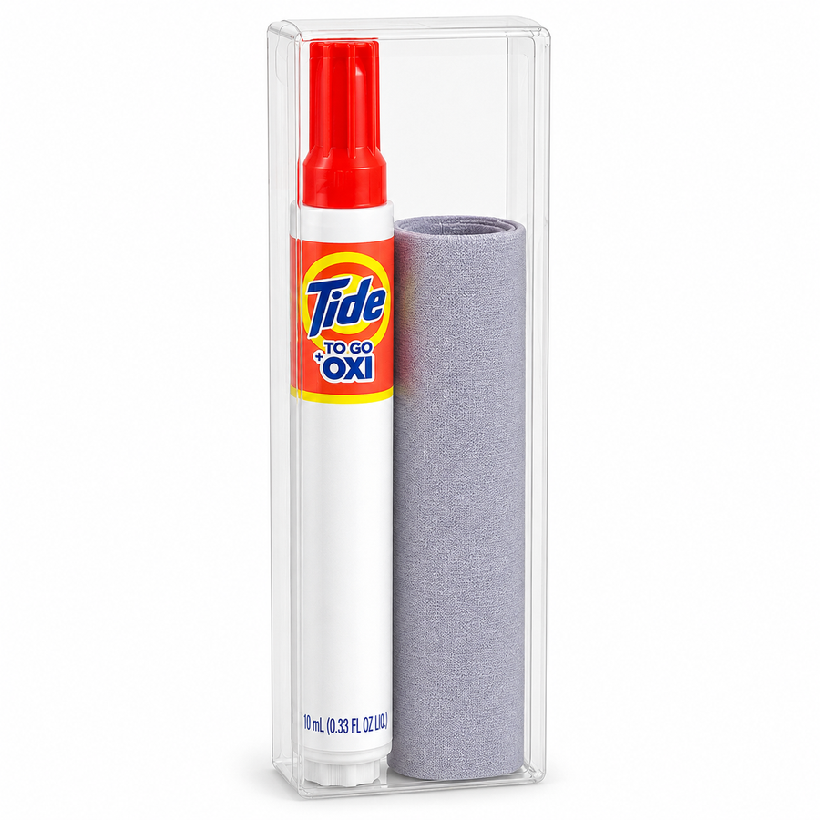 Tide® to Go + Oxi Stain Remover Travel Kits with Premium Microfiber Cloths - Stealth Patches