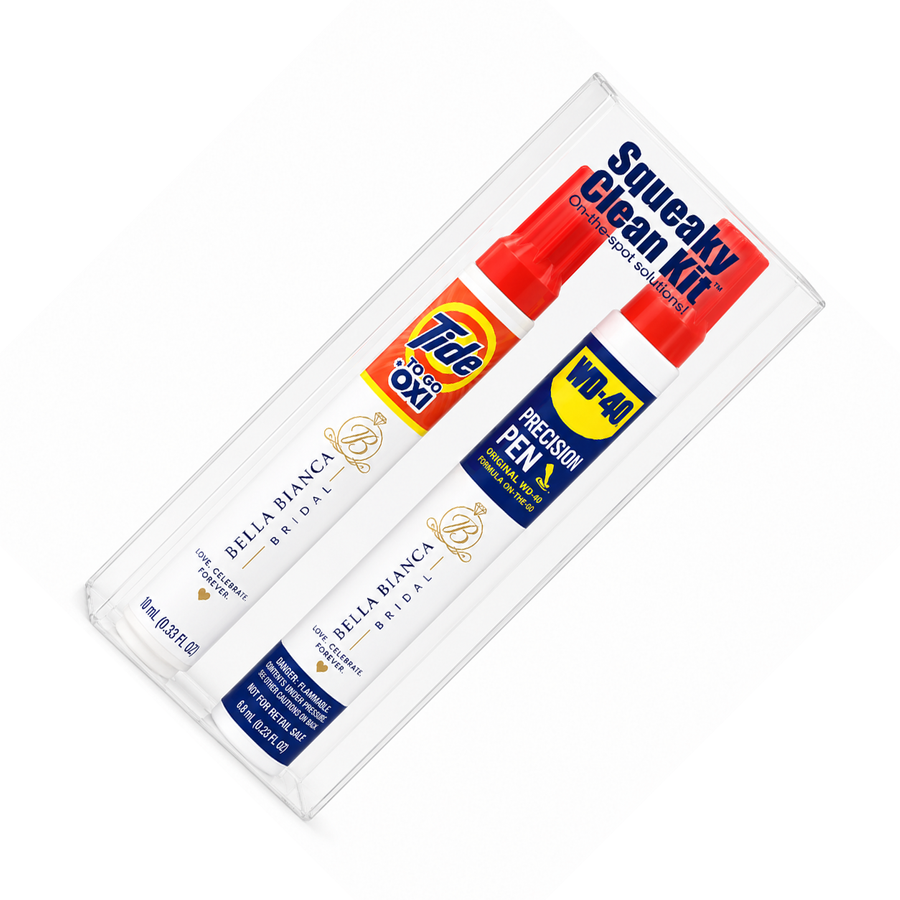 Squeaky Clean Kit - WD-40® Precision Pens and Tide® to Go + Oxi Travel Kits - Stealth Patches